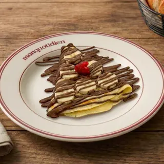 Crêpe nutella banane