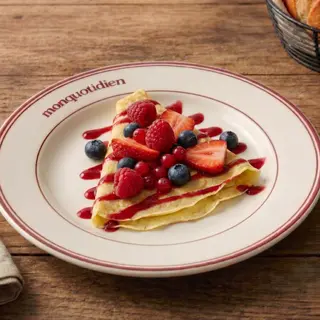 Crêpe fruits rouges