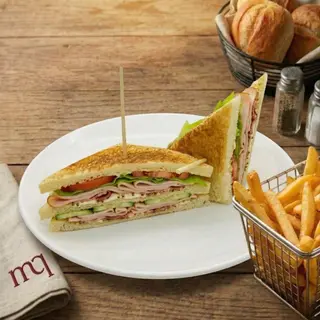 Club sandwich dinde fumée