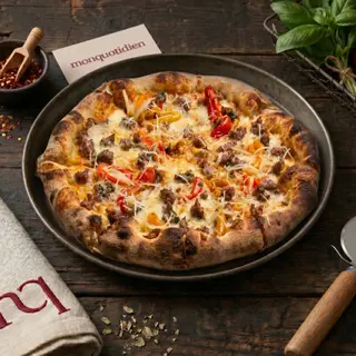 Pizza viande hachée