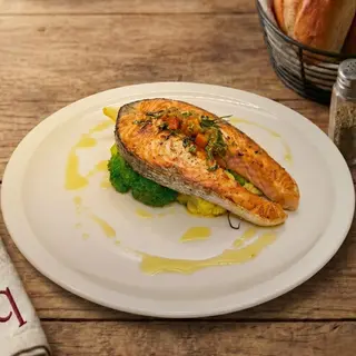 Pavé de saumon grillé