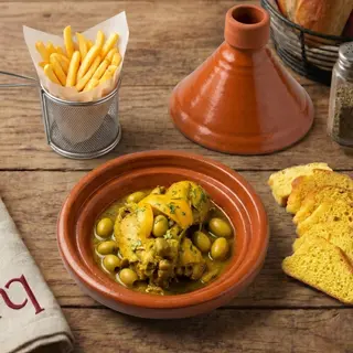Tajine de poulet et citron