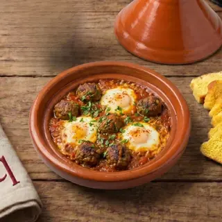 Tajine kefta aux œufs