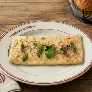 Crêpe dinde fromage