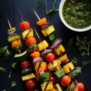 Brochette viande hachee