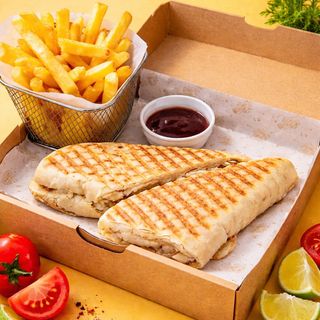 Panini viande haché