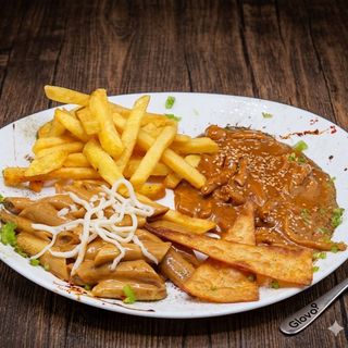 Plat émincé de poulet
