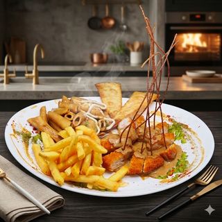 Plat cordon bleu
