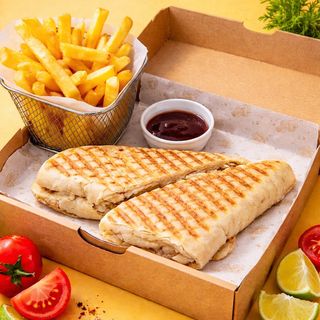 Panini viande haché