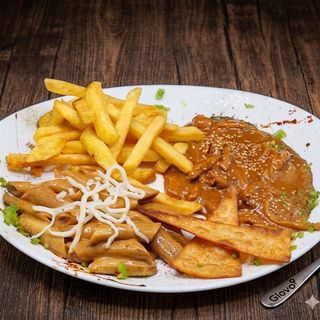 Plat émincé de poulet