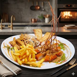 Plat cordon bleu
