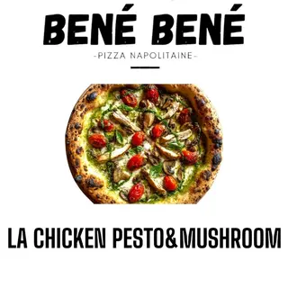 CHICKEN PESTO&MUSHROOM