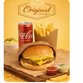 Cheesburger + Boisson