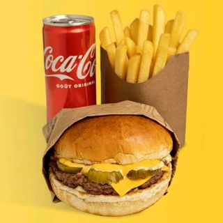 Cheesburger + Boisson