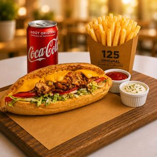 Kebab + Boisson
