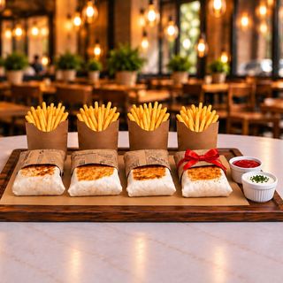 ⭐TOP VENTE ..... 4 TACOS + FRITES (3+1 OFFERT⭐