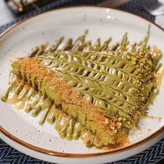 Crêpes Kunafa Pistache
