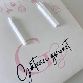 Bougie simple blanche 