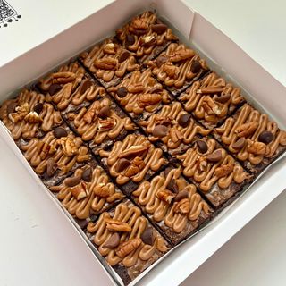 Brownies caramel fleur de sel & Noix de pécan