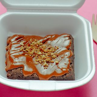 Brownie 1 part Praliné amandes