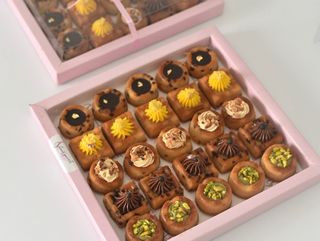 Plateau 25 financiers moelleux variés