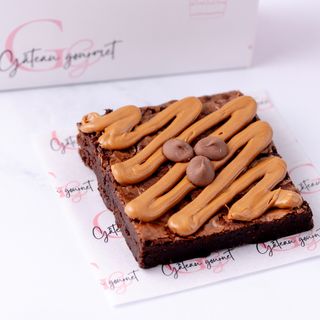 Brownie 1 part Caramel Fleur de sel