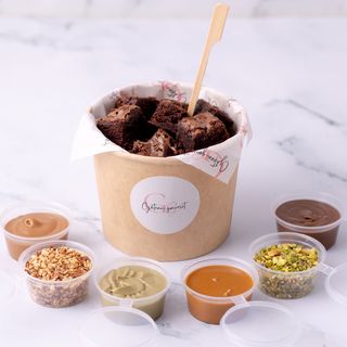 150 g mini brownies en pot