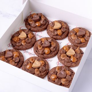 Brownies Caramel Fleur de Sel & Praliné