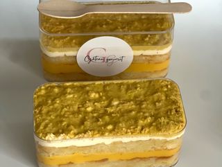 Gâteau individuel Vanille- Citron meringué