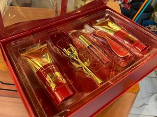 Coffret de parfum  la rose rouge