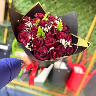 Bouquet De Fleurs Rouge