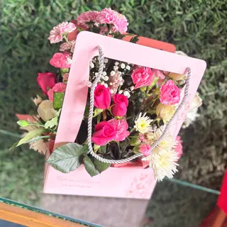 Panier de fleurs