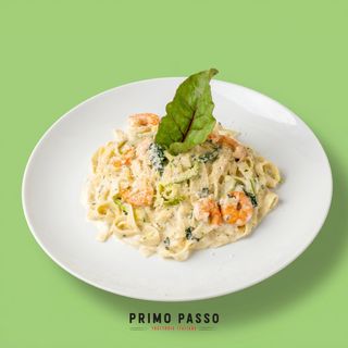 Zucchini e Gamberi