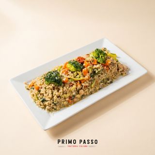 Risotto Pollo Primavera