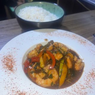 Crevettes à la Vietnamienne