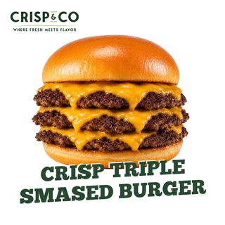 Triple Crisp Burger