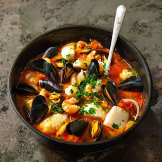 Casserole De Poisson Et Fruits De Mer
