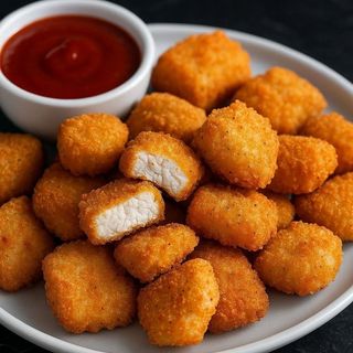 Plat Nuggets - 10 Pièces + frites 