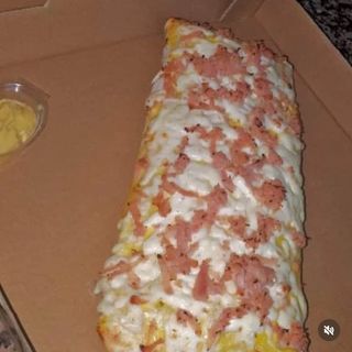 Tacos Jambon Mozzarella + frites 