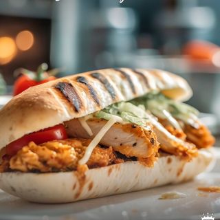 panini poulet+frites