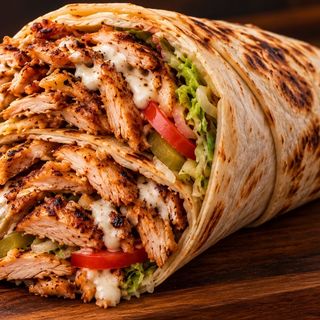 Sandwich shawarma double.