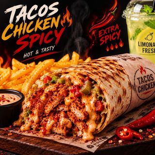 Tacos boggi algerienne poulet