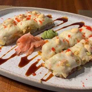 Sushi pizza yuka
