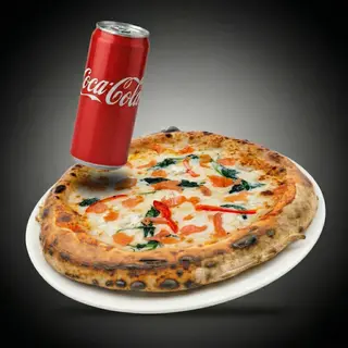 Pizza Salmone 31cm + Coca-Cola 25 cl (Gratuite)