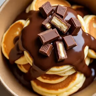 Box mini pancakes Nutella kit-kat
