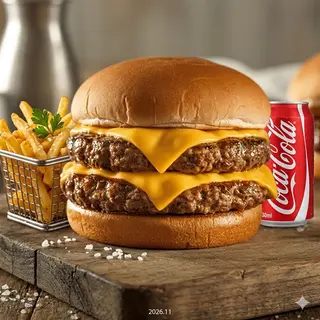 Menu cheese burger
