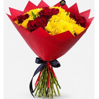 Red & Yellow Bloom Burst