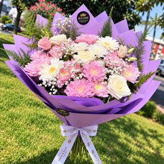 Bouquet Jardin Violet