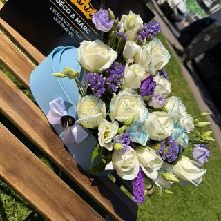 Blue Baby Bouquet Gift