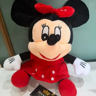 Minnie Mouse Plush Toy – Red Edition